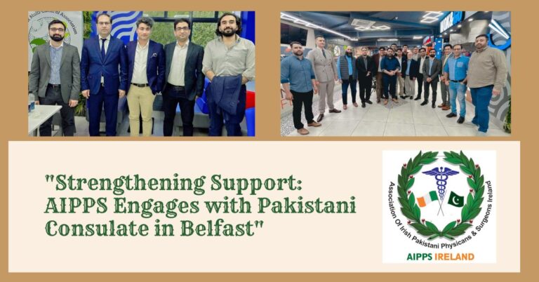 “Strengthening Support: AIPPS Engages with Pakistani Consulate in Belfast”