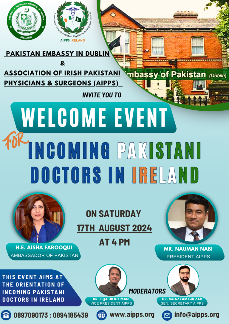 Welcome Event for New Pakistani Doctors in Ireland